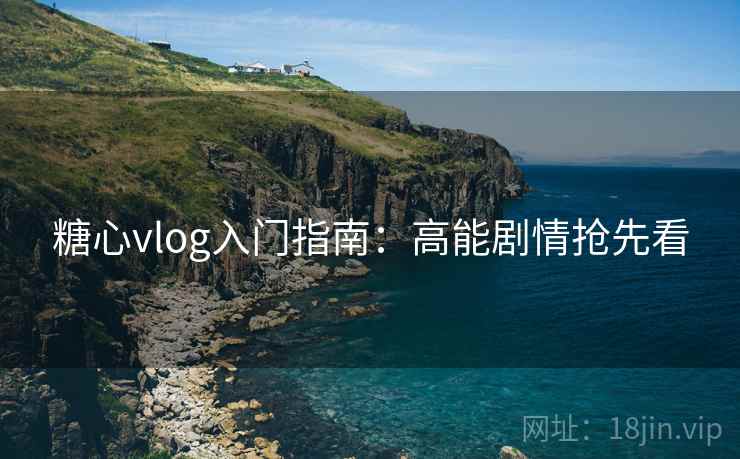 糖心vlog入门指南:高能剧情抢先看 第2张 糖心vlog入门指南:高能剧情抢先看 第2张